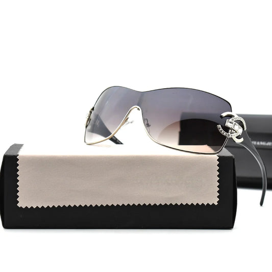 Fashion Sexy Sunglasses Women 2021 Crystal Diamond Oversized Lenses Gradient Sunglass Brand Designer Shades UV400 lunette femme