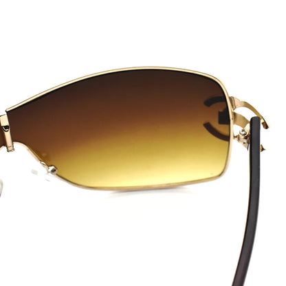 Fashion Sexy Sunglasses Women 2021 Crystal Diamond Oversized Lenses Gradient Sunglass Brand Designer Shades UV400 lunette femme