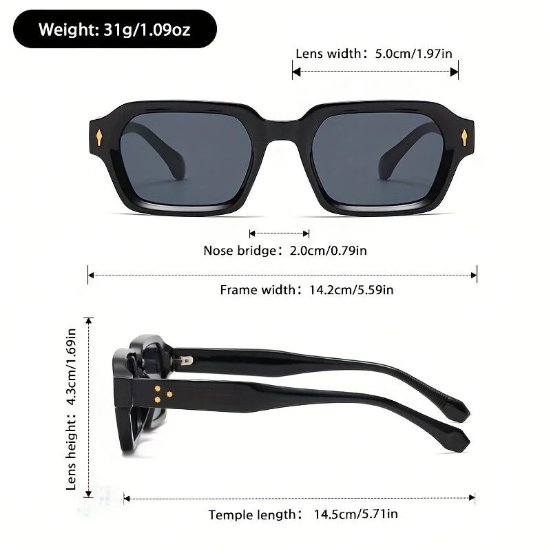 ⭐⭐⭐⭐⭐                                   frame decorative lenses, classic, durable and versatile for both men and women